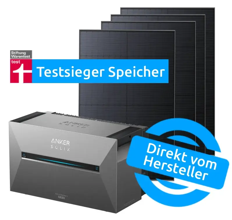 solakon Balkonkraftwerk mit Speicher